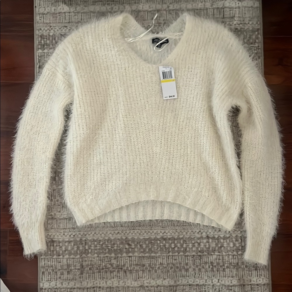 Cozy White Sweater